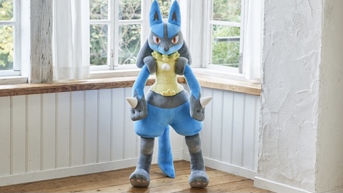 受注生産】 ぬいぐるみ 等身大ルカリオ 【2022年5月下旬以降、順次出荷