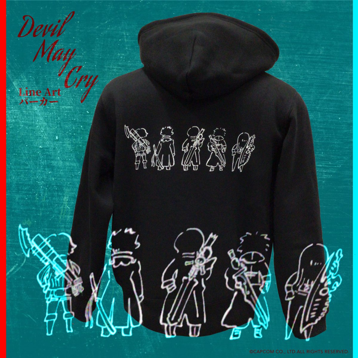 CAPCOM STORE】 東京ゲームショー2021を記念して制作されたLine Art