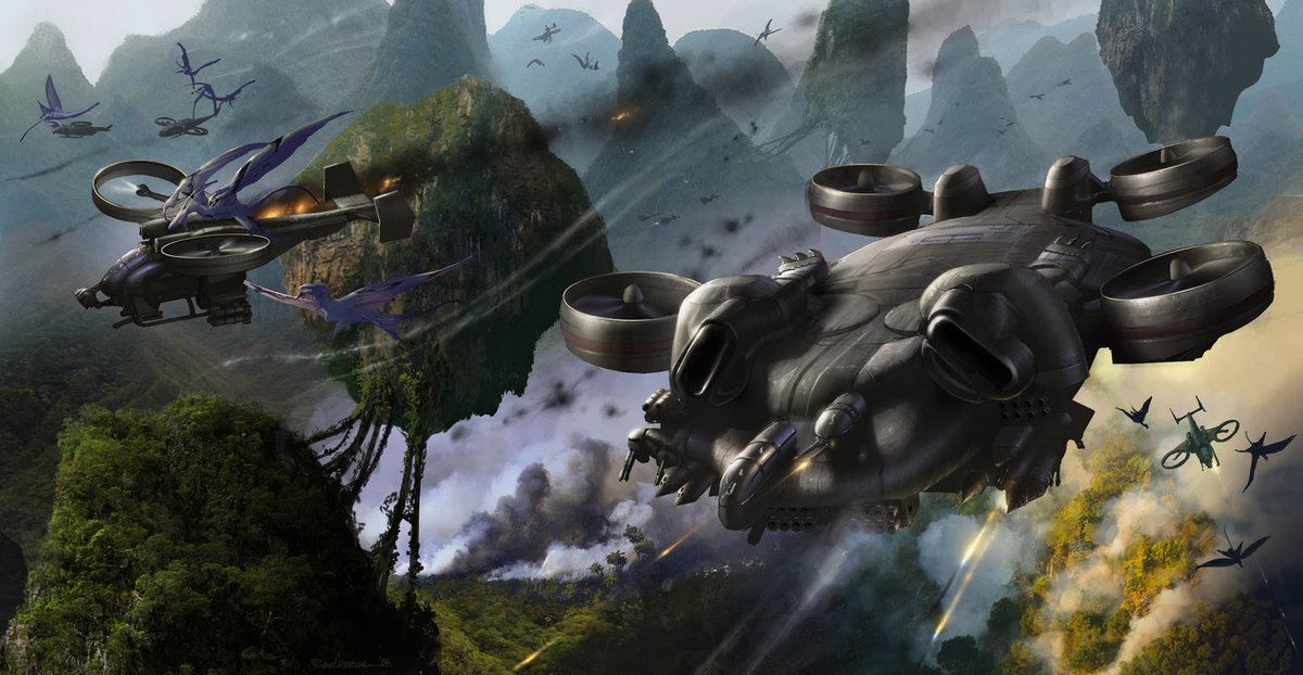 rchurchdesign @DylanColeArt Avatar (2009): C-21 Dragon Assault