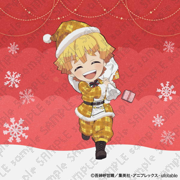 鬼滅の刃」コラボレーションカフェ クリスマスイベント 描き下ろし