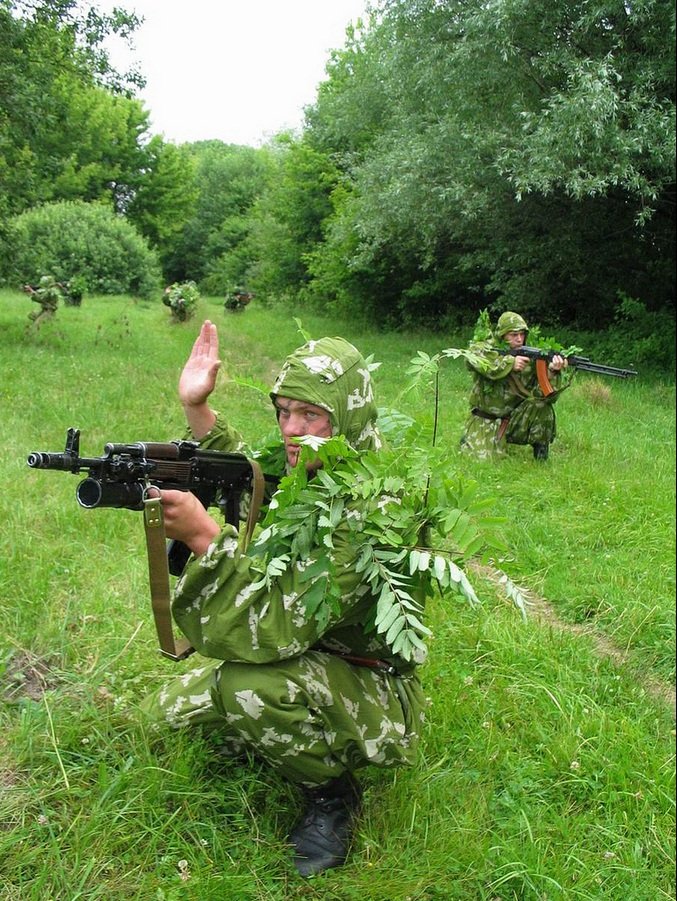 KLMK #ベリョーズカ迷彩 #ソ連軍 #ロシア軍 ソ連軍からロシア軍に