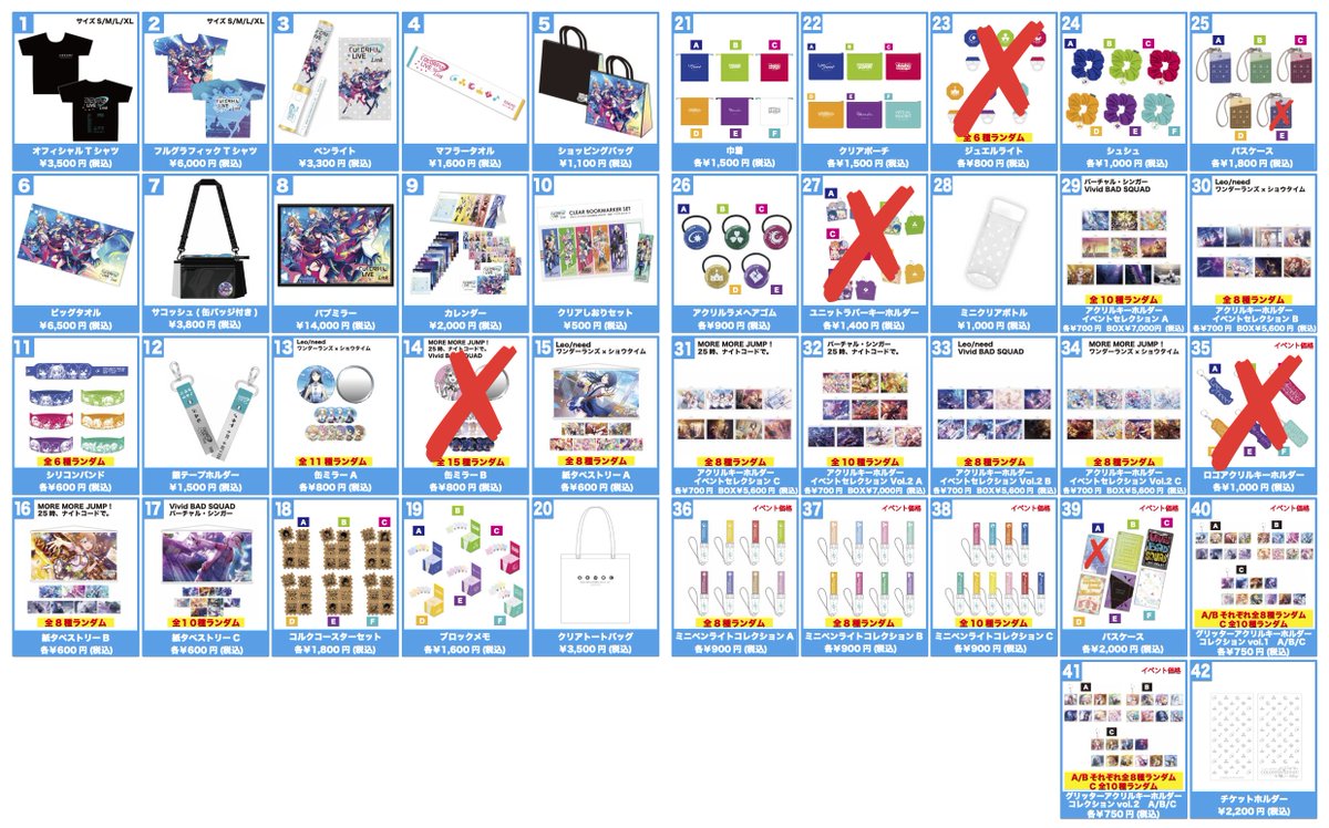 🎤プロジェクトセカイ COLORFUL LIVE 1st - Link - 【グッズ情報