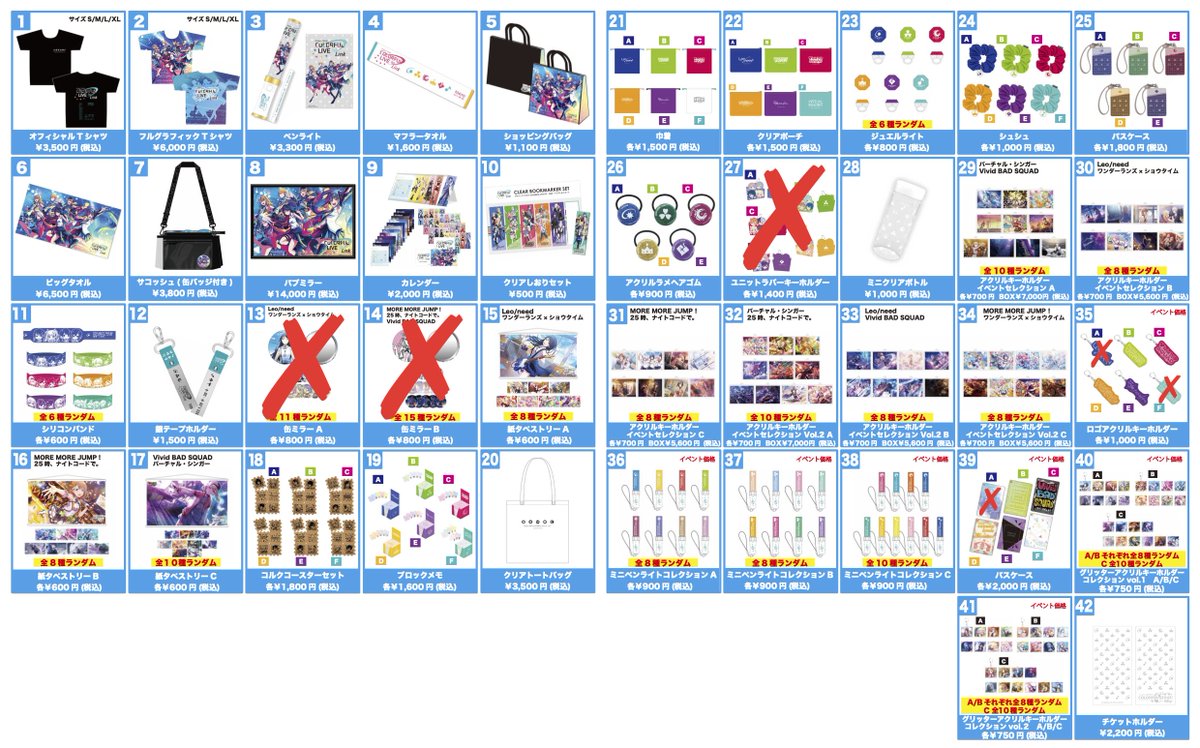 🎤プロジェクトセカイ COLORFUL LIVE 1st - Link - 【グッズ情報