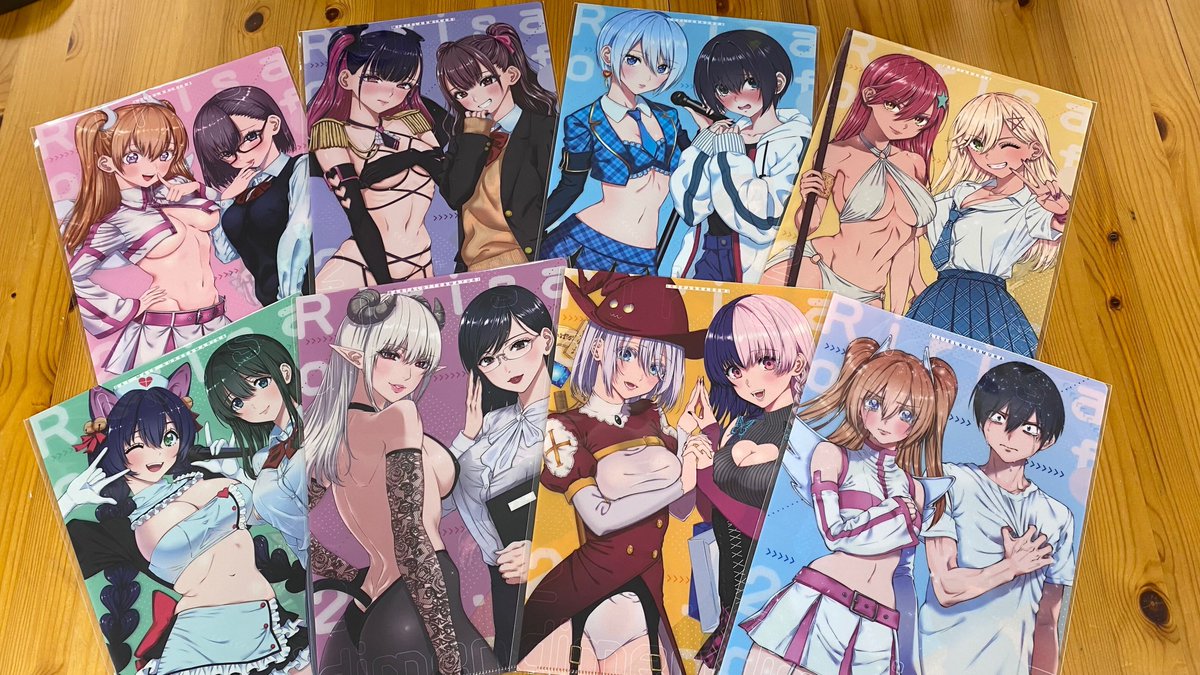 クリアファイルのサンプル公開！👼】 連載2.5周年記念Twitterシェア