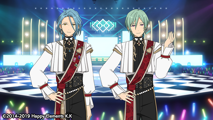 1/2)【スカウト情報】 HiMERUと巽のカードにはルーム衣装が付いてい