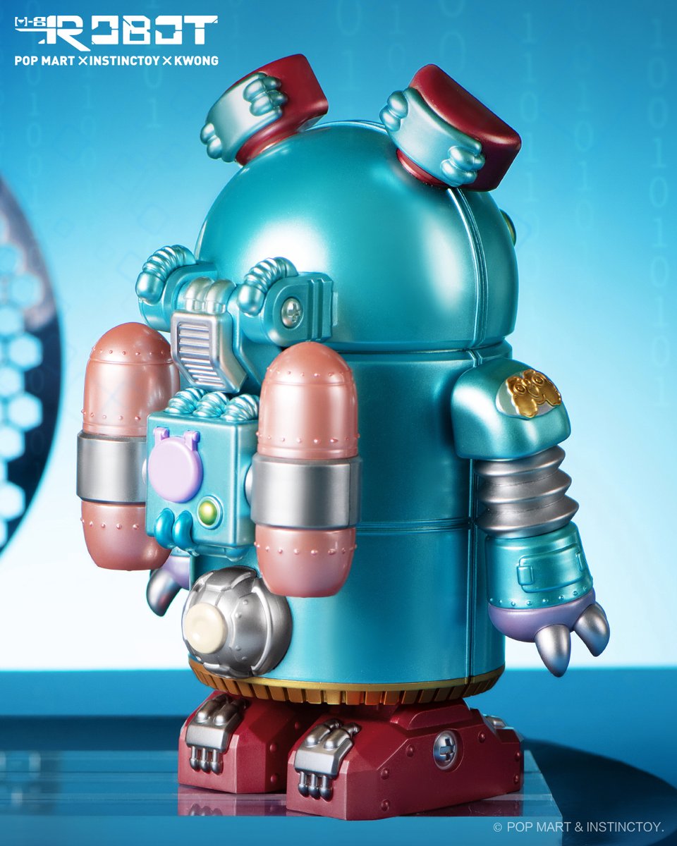 🆕💗🆕INSTINCTOY Muckey Robot M-8🆕🤖🆕 POP MART X INSTINCTOY X