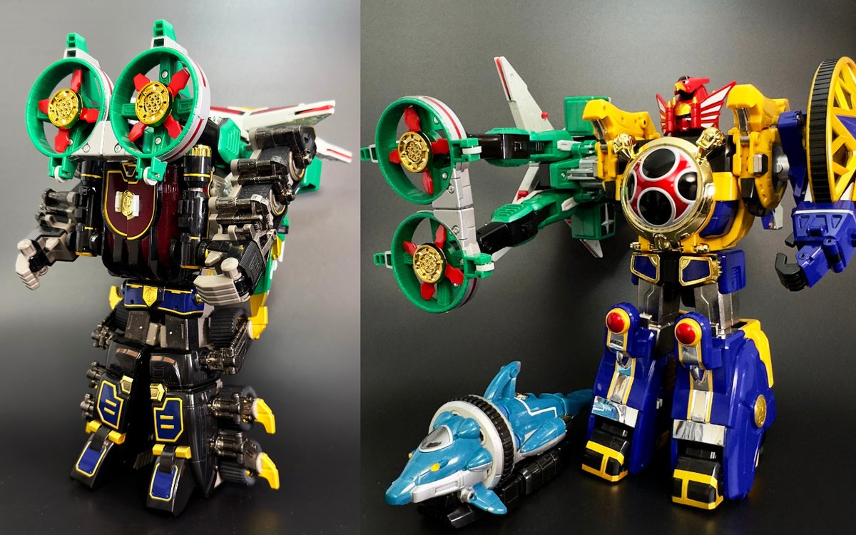 飛翔変形DX天空神。「忍風戦隊ハリケンジャー」の謎の戦士、シュリ