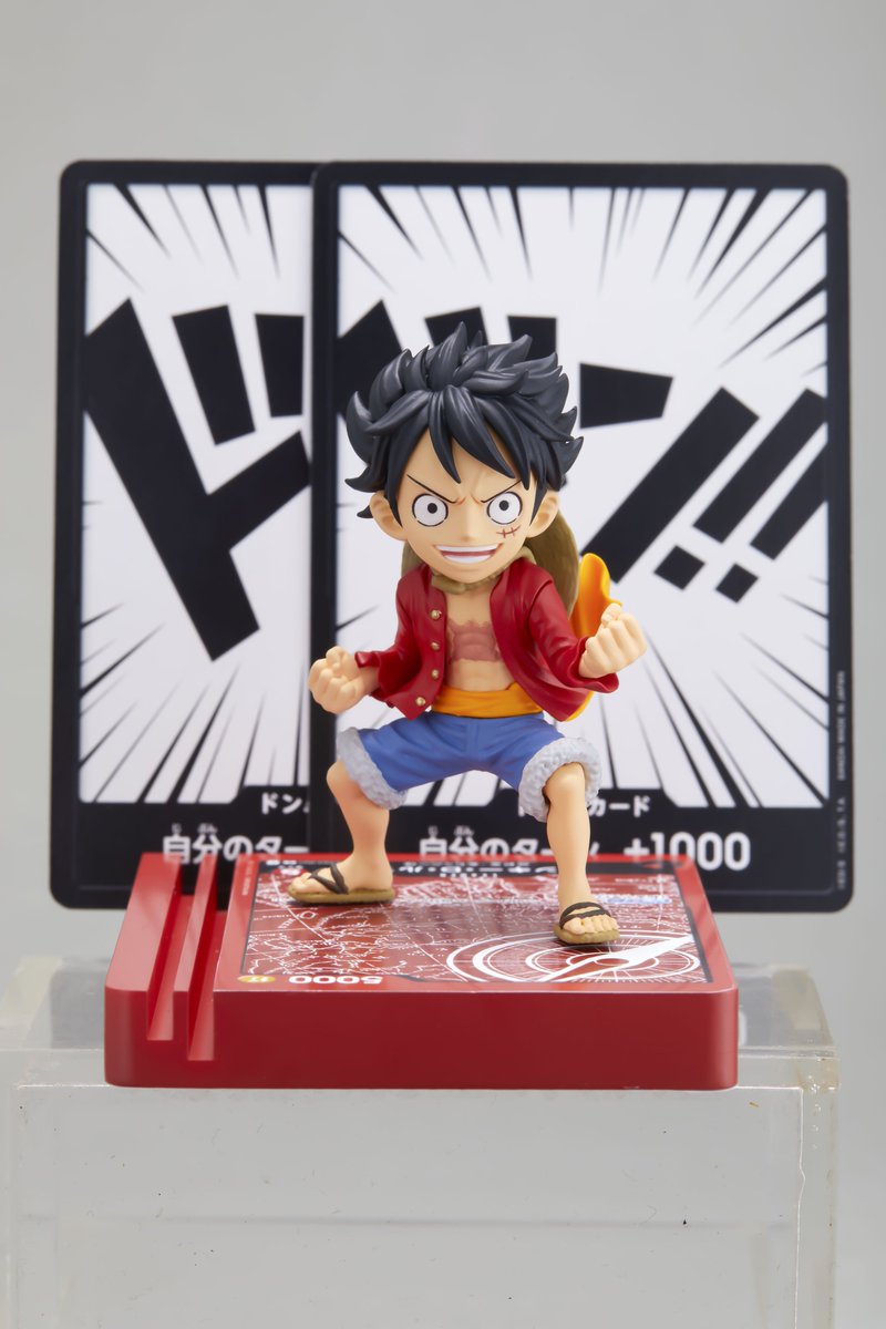 本日解禁】 ワールドコレクタブルフィギュアと ONE PIECE CARD GAMEが