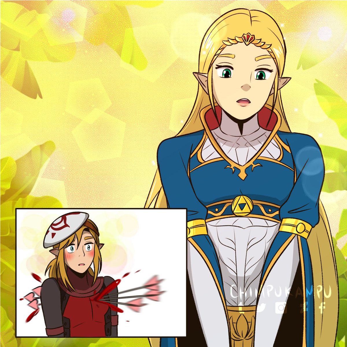 A funny collab with @/ghostgirl19 feat. Yiga!Link 🍌 You can read