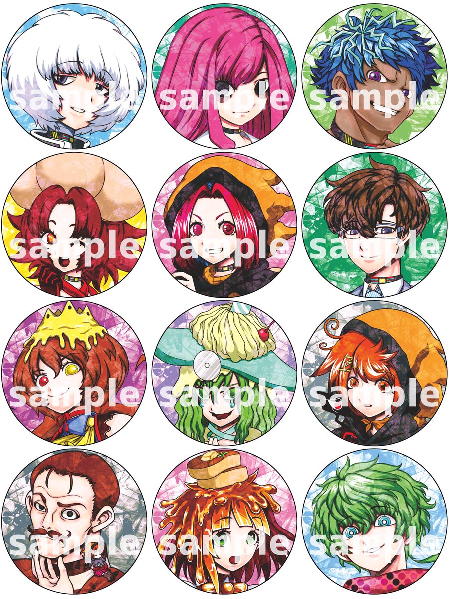 フロアマスター&ダミーズ缶バッジ、受注期限明日までです！よろしく