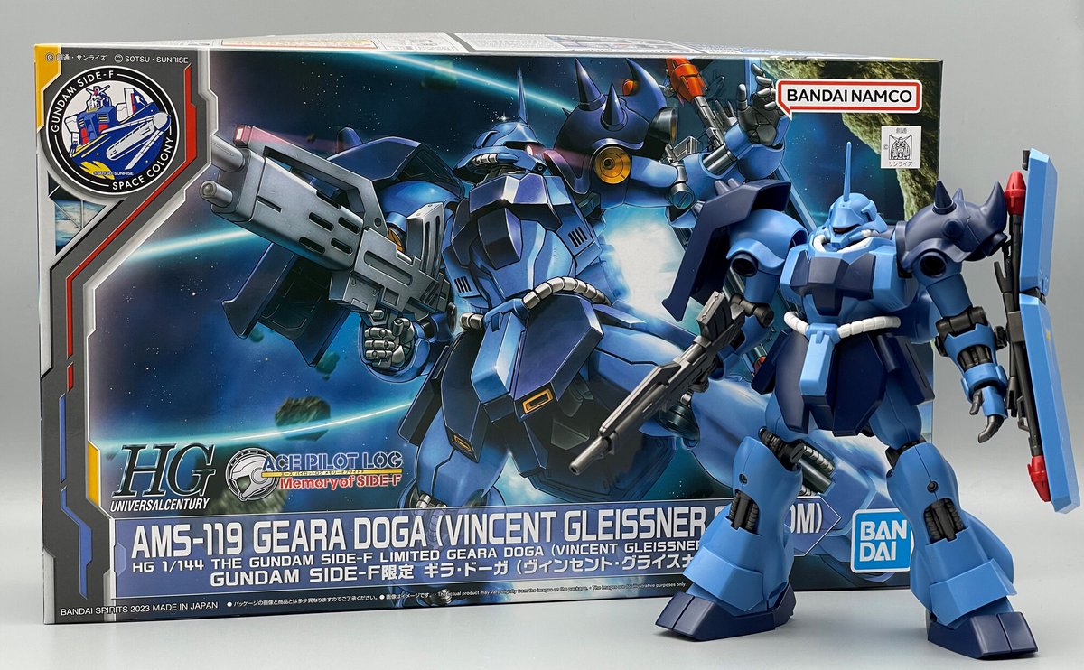 新商品情報】 明日より販売開始！ ㅤㅤ 『HG 1/144 GUNDAM SIDE-F限定