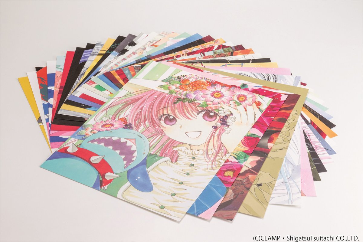 ニュース】#CLAMP 作品複製原画32枚セット第2弾、キャンセル分の販売
