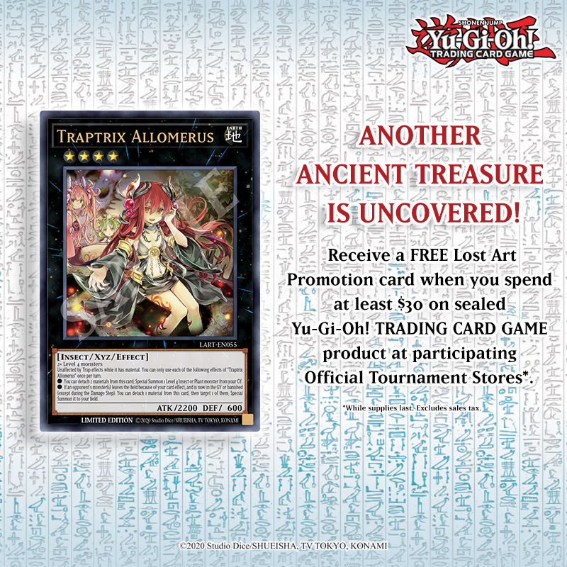 Receive Traptrix Allomerus when you spend at least $30 USD/$40 CAD