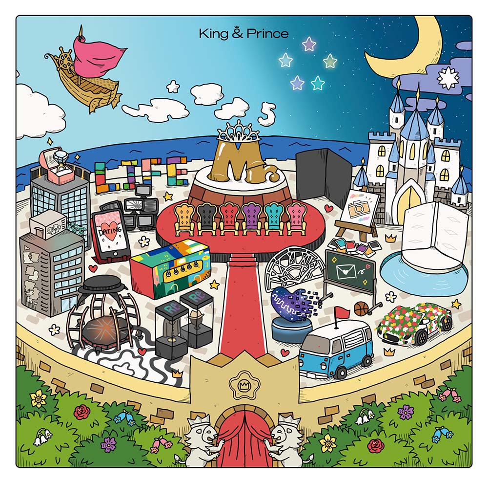 King ＆ Prince 初ベストアルバム『Mr.5』 王子様衣装の新アー写