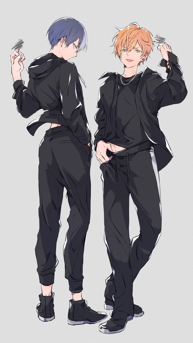 青柳冬弥 ,東雲彰人 「BADDOGS #prsk_FA 」|KUUのイラスト