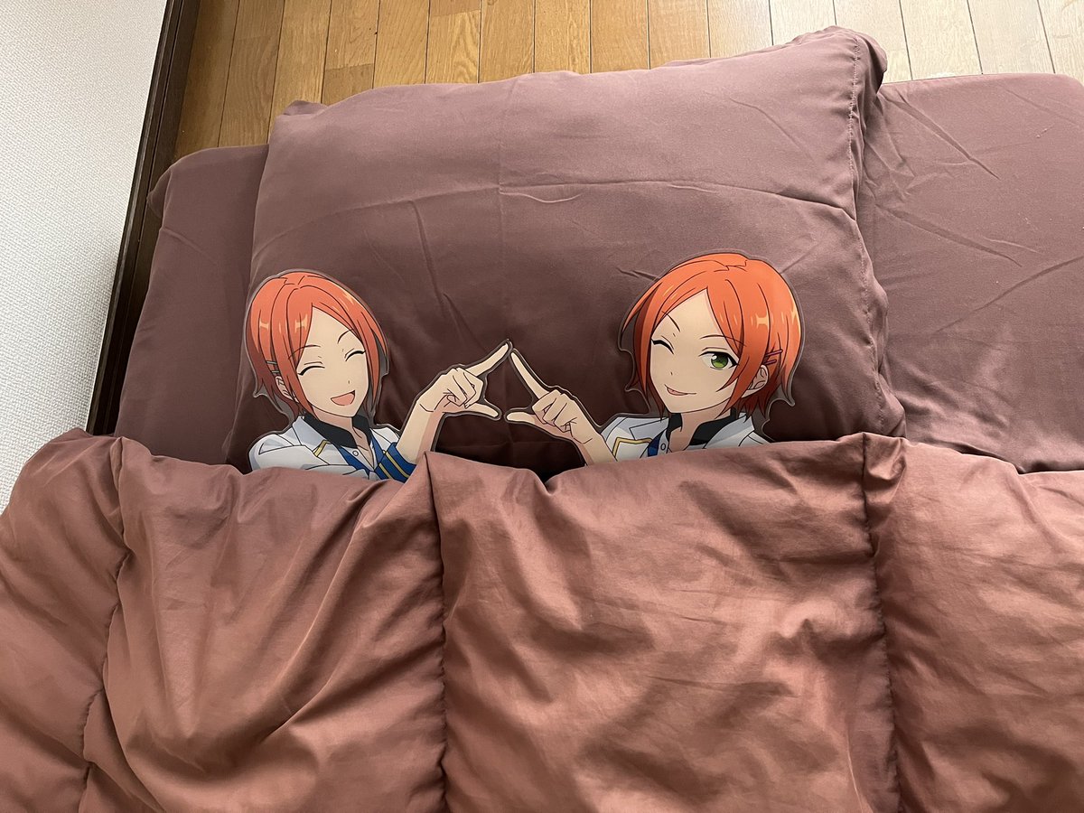 ふたりで)一緒に暮らすアクスタ……