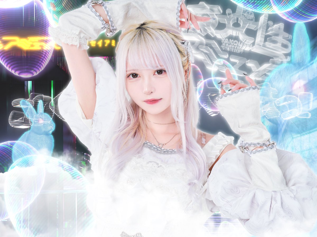 新ヴィジュアル公開】 ☆白空こあい ☆担当カラー 白色 ☆テーマ