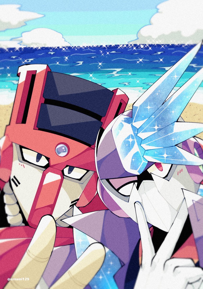 RT @sznami129: 夏のトチツン自撮り～🔥🏖️❄️