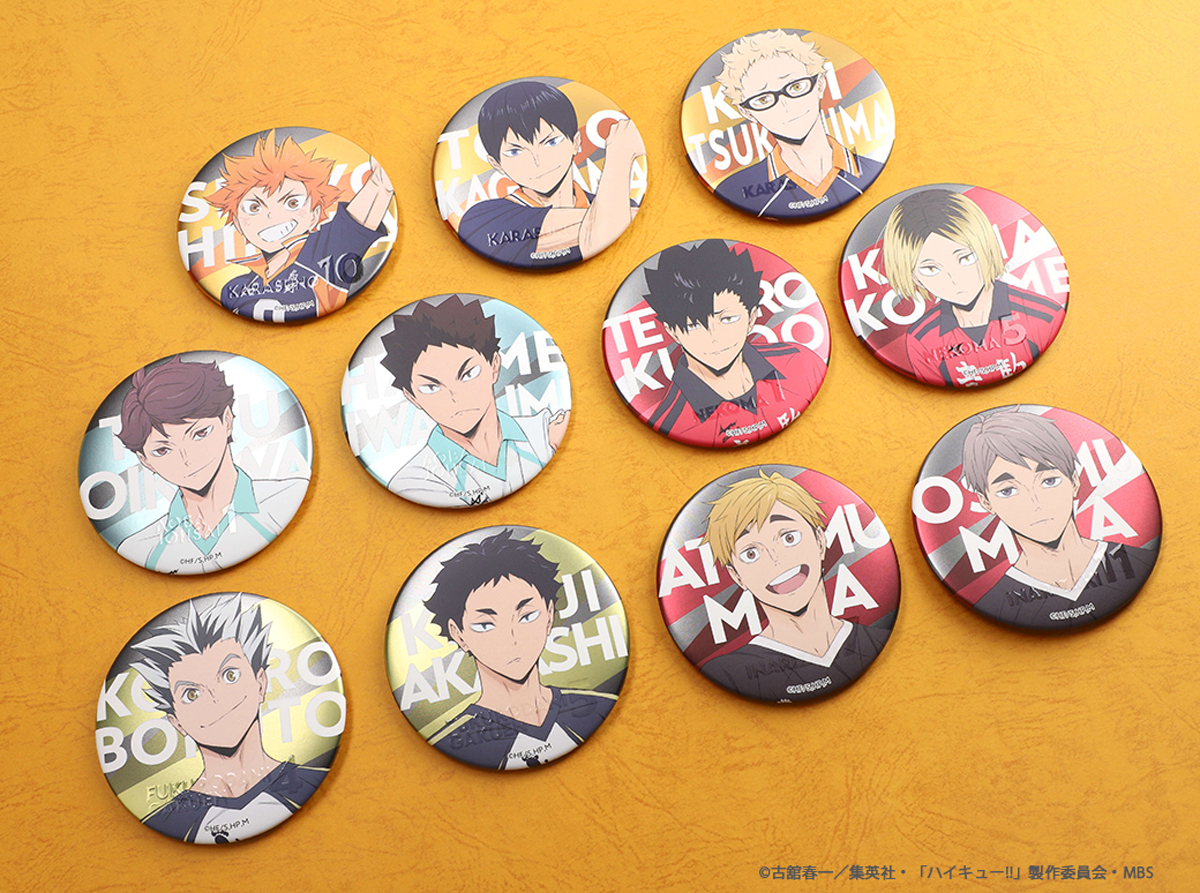 ハイキュー!! J-WORLD 75㎜缶バッジ 影山飛雄 「ハイキュー!! 休み時間 in J-WORLD TOKYO 75mm缶バッジ