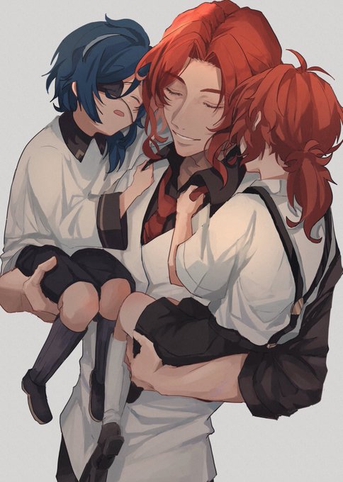 ディルック(原神) ,ガイア(原神) 「」|❔のイラスト