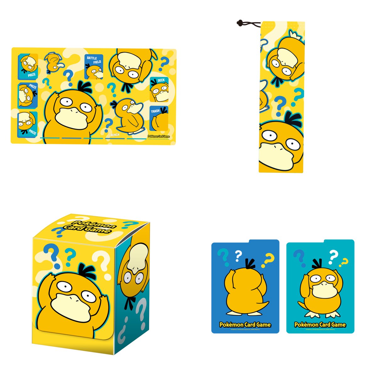 ポケモンカードゲーム プレイマット・デッキケース コダック 海外