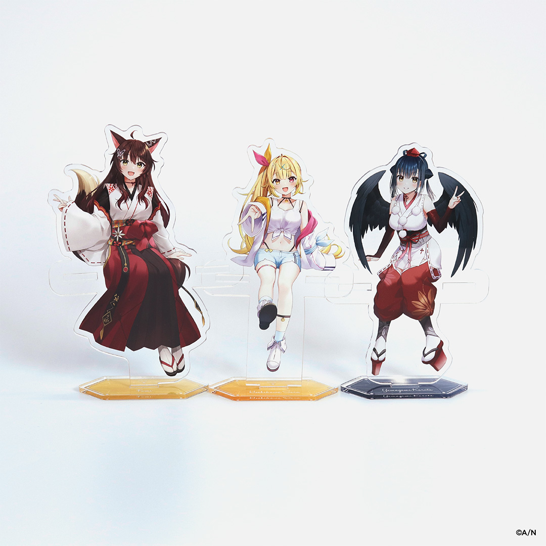 織姫星 3周年記念グッズ紹介】 ラインナップから「座るアクリル