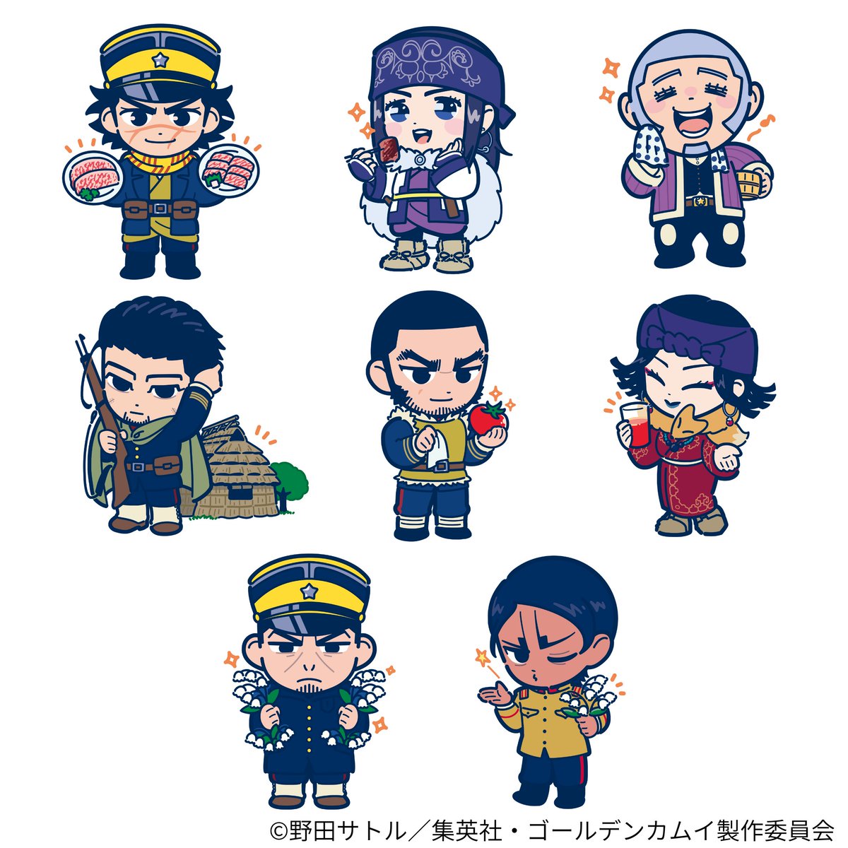 本日より事後通販開始！！ TVアニメ『ゴールデンカムイ』 シシㇼムカの