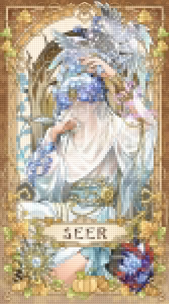 本日はカードNo.1031 占い師 イライ・クラークの誕生日 人の掟に手を