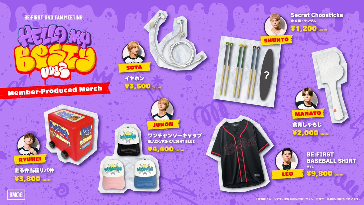 BE:FIRST 2nd Fan Meeting -Hello My ”BESTY” vol.2- [Member-Produced