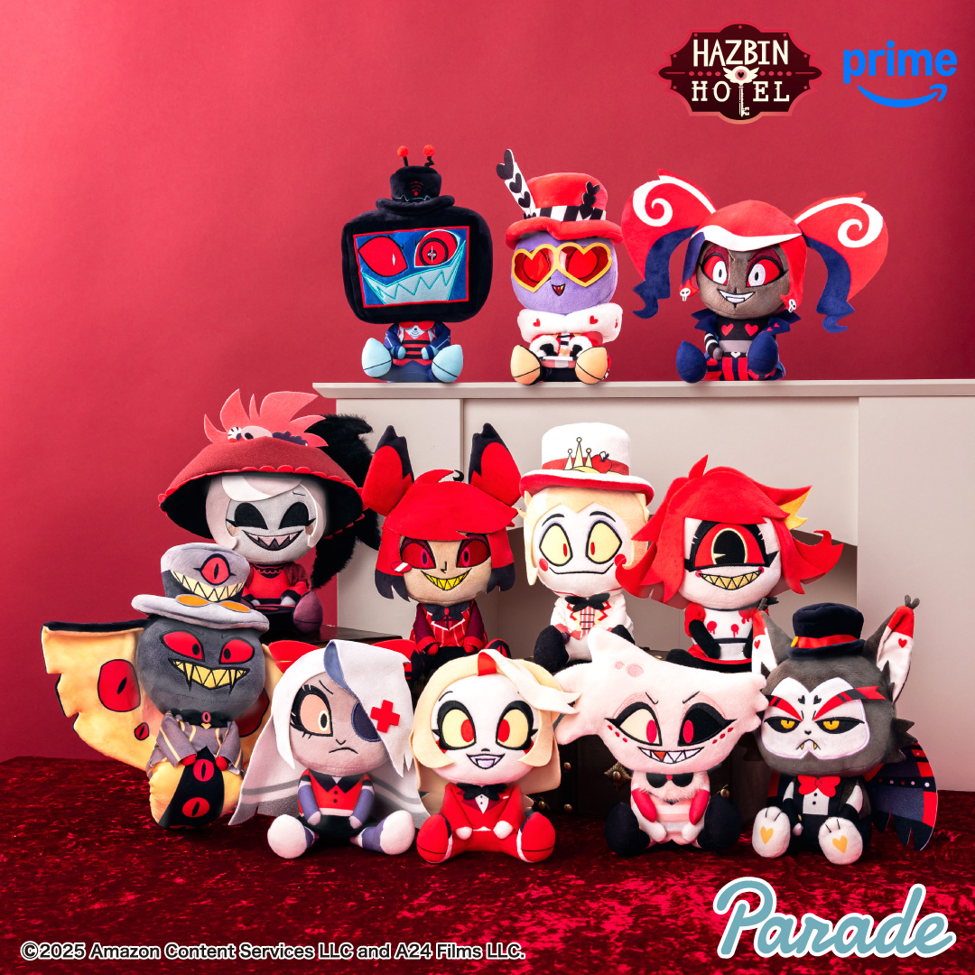 ハズビン・ホテルへようこそ より おすわりぬいぐるみ①②③が