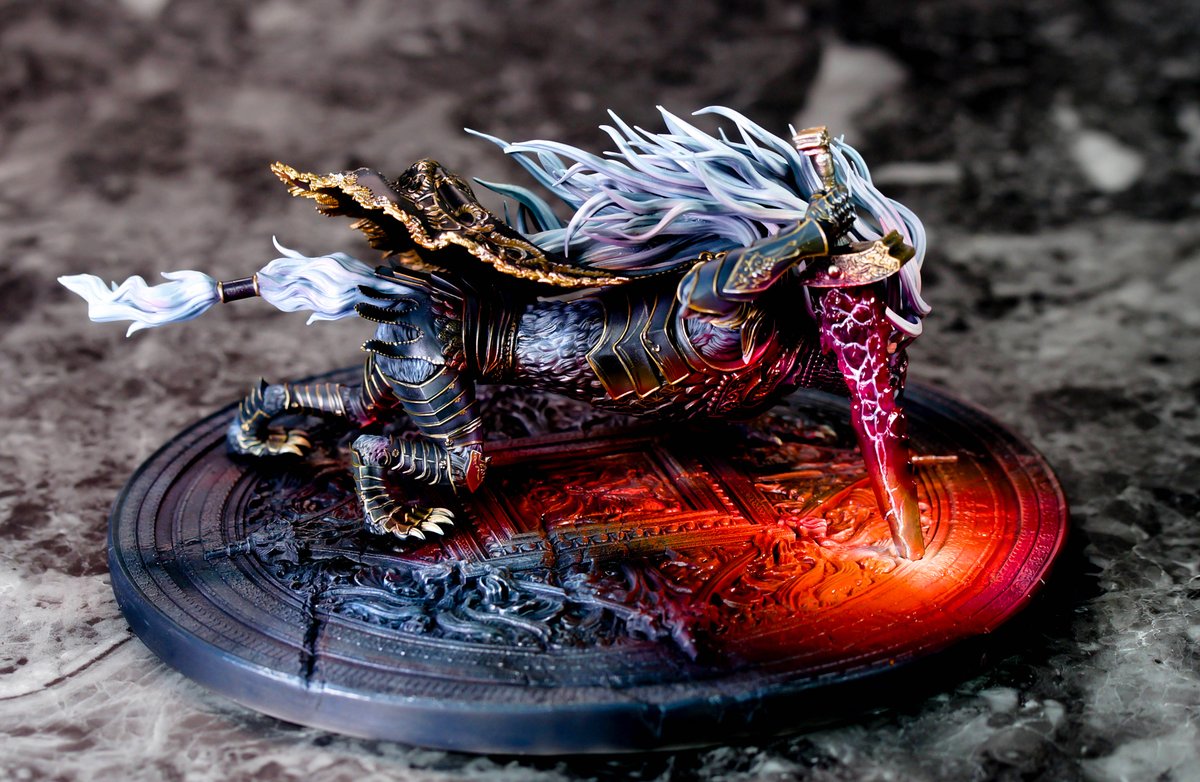 エルデンリング [黒き剣のマリケス] 直径 19cm 11/30 東京流通センター