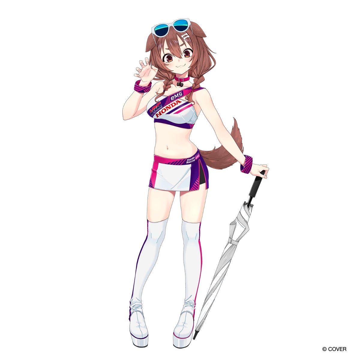 戌神ころね × #HondaRacingeMS 新規描き下ろしイラスト公開