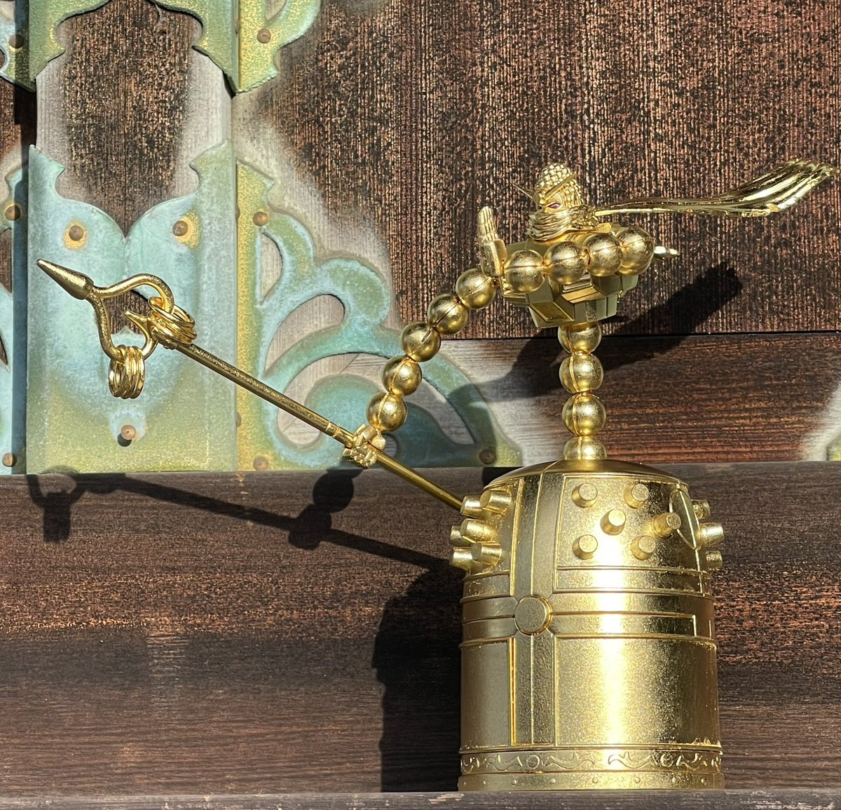 HGFCマンダラガンダムハイパーモード (純金箔押し仕上げ)完成しました