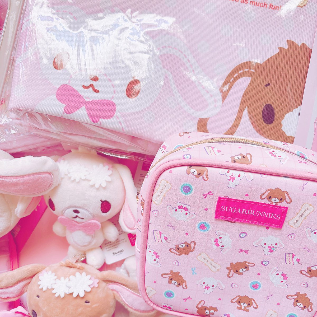 アベイルのシュガーバニーズ🤍🤎 かわいすぎる🩷💕💕💕 #Sanrio