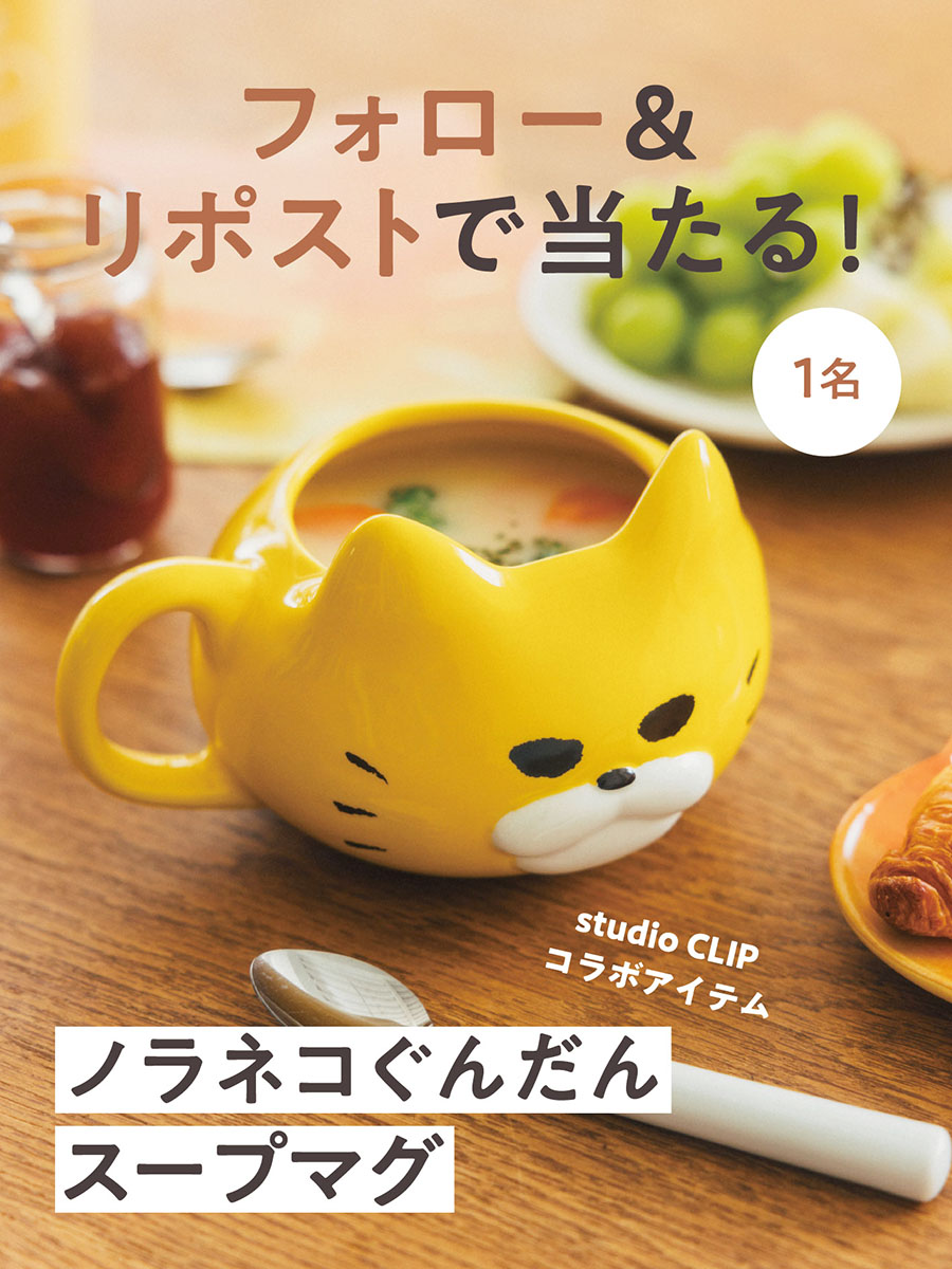 🎉フォロー＆リポストで当たる🎉 ／ studio CLIPと ノラネコぐんだんが