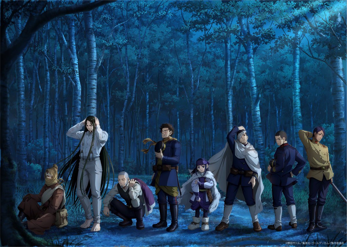 POP UP STORE #ゴールデンカムイPLAZA ／ 新規描き下ろしビジュアル