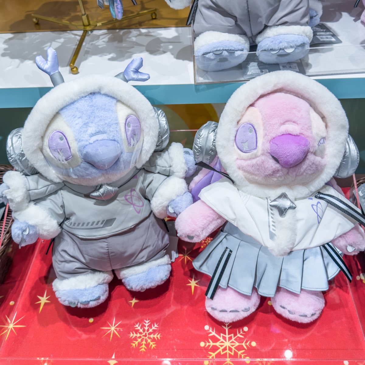 ディズニーストア」 スティッチ、エンジェル、スクランプ、ルーベン