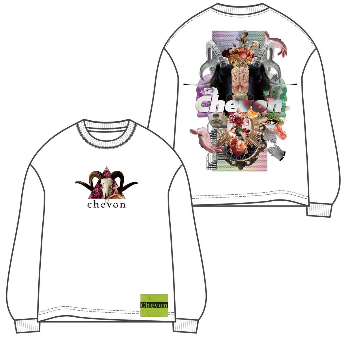 なんかまたしれっと新グッズ追加されてる。 コラージュアートロンT。超