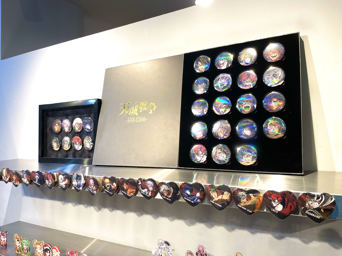 ハート型の缶バ❤️GETしたいですね✊💖 (確率低そうですがw)