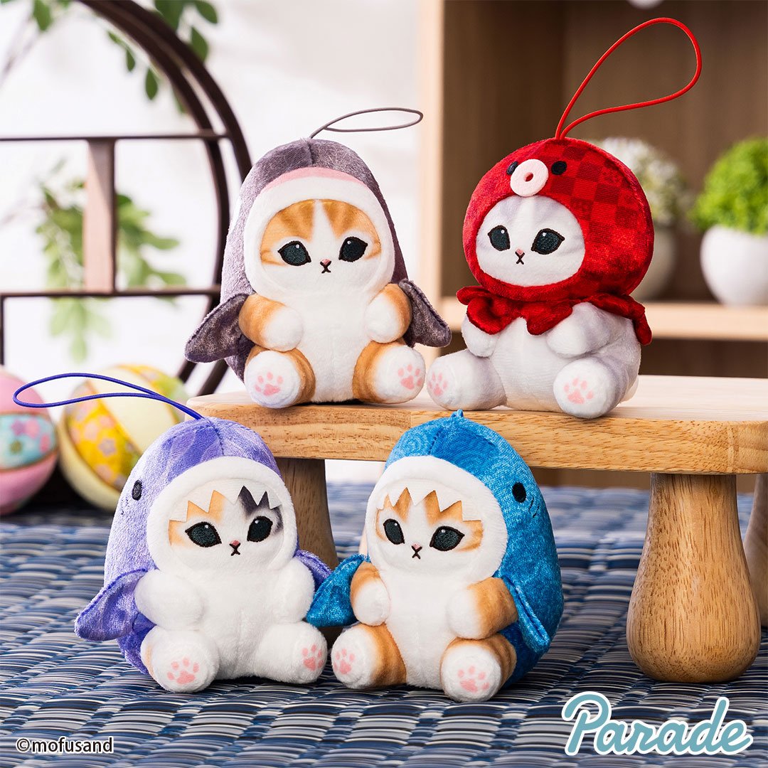 🌟12月プライズ情報🌟 『mofusand 海の生き物にゃん～和～ マスコット