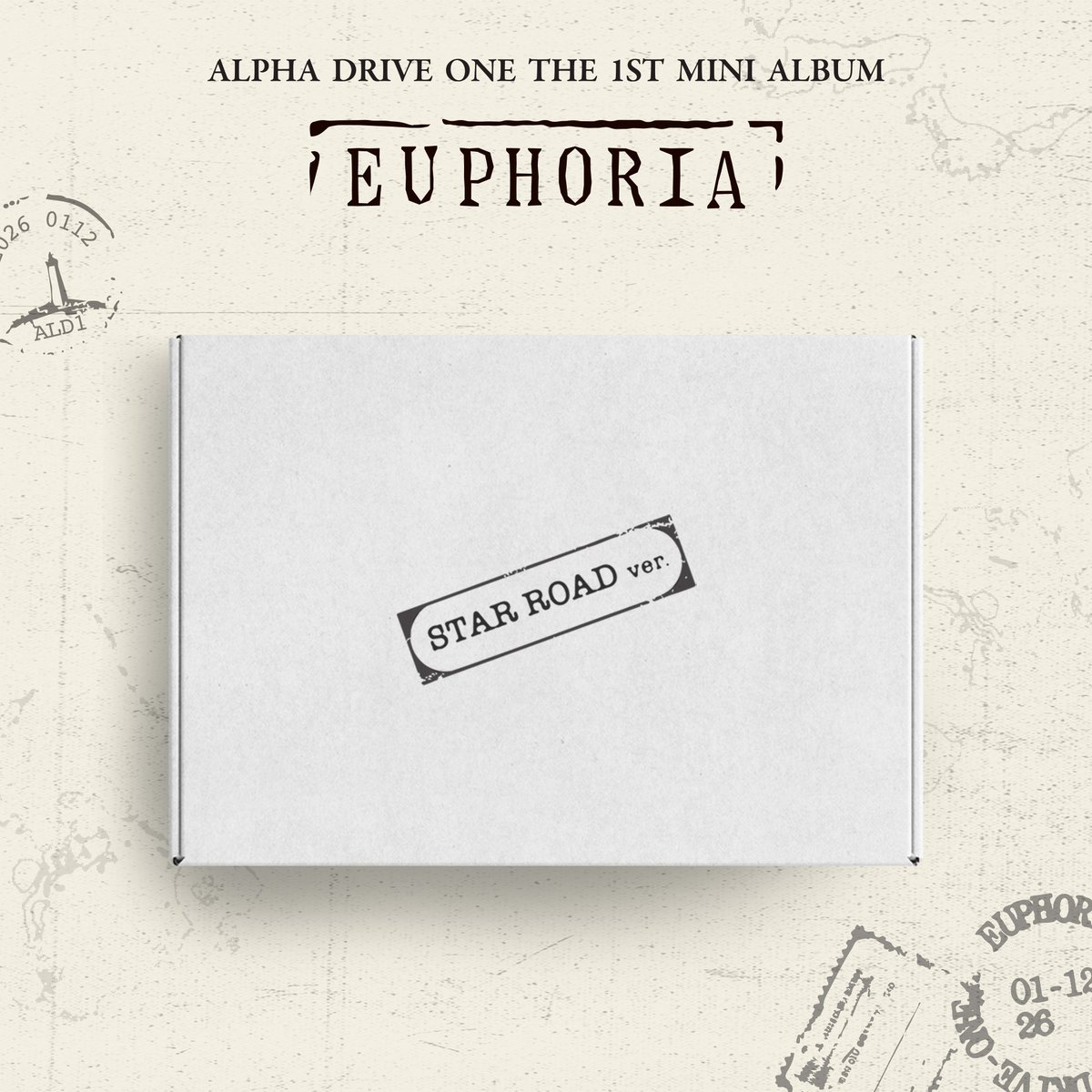 ALPHADRIVEONE THE 1ST MINI ALBUM '#EUPHORIA' 限定特典付きで予約