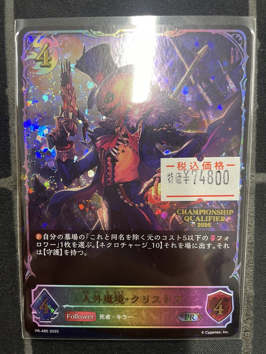 人外魔境・クリストフ エリア予選プロモ PR シャドウバースエボルヴ