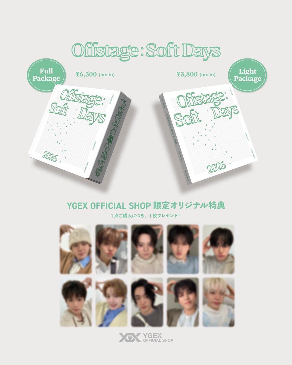💎] TREASURE 2026 SEASON'S GREETINGS [Offstage : Soft Days] 📢好評
