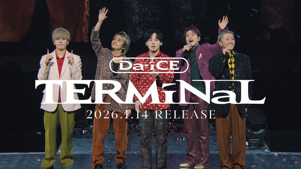 お知らせ】 2026年1月14日(水)発売 New Album『#TERMiNaL』収録 『Da
