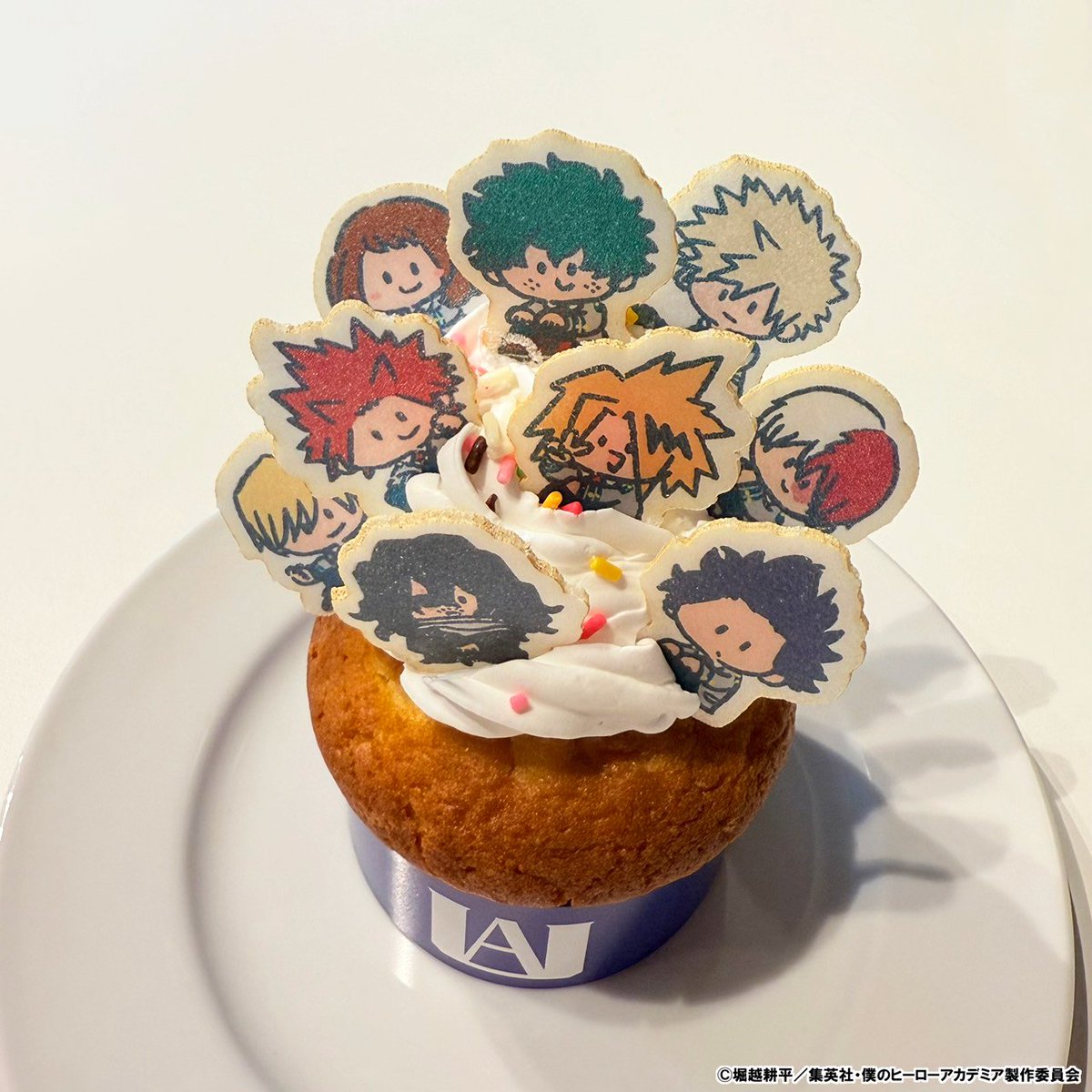 緑谷出久 「◤カフェコーナー紹介◢ / カスタムカップケーキ  好きな生徒&