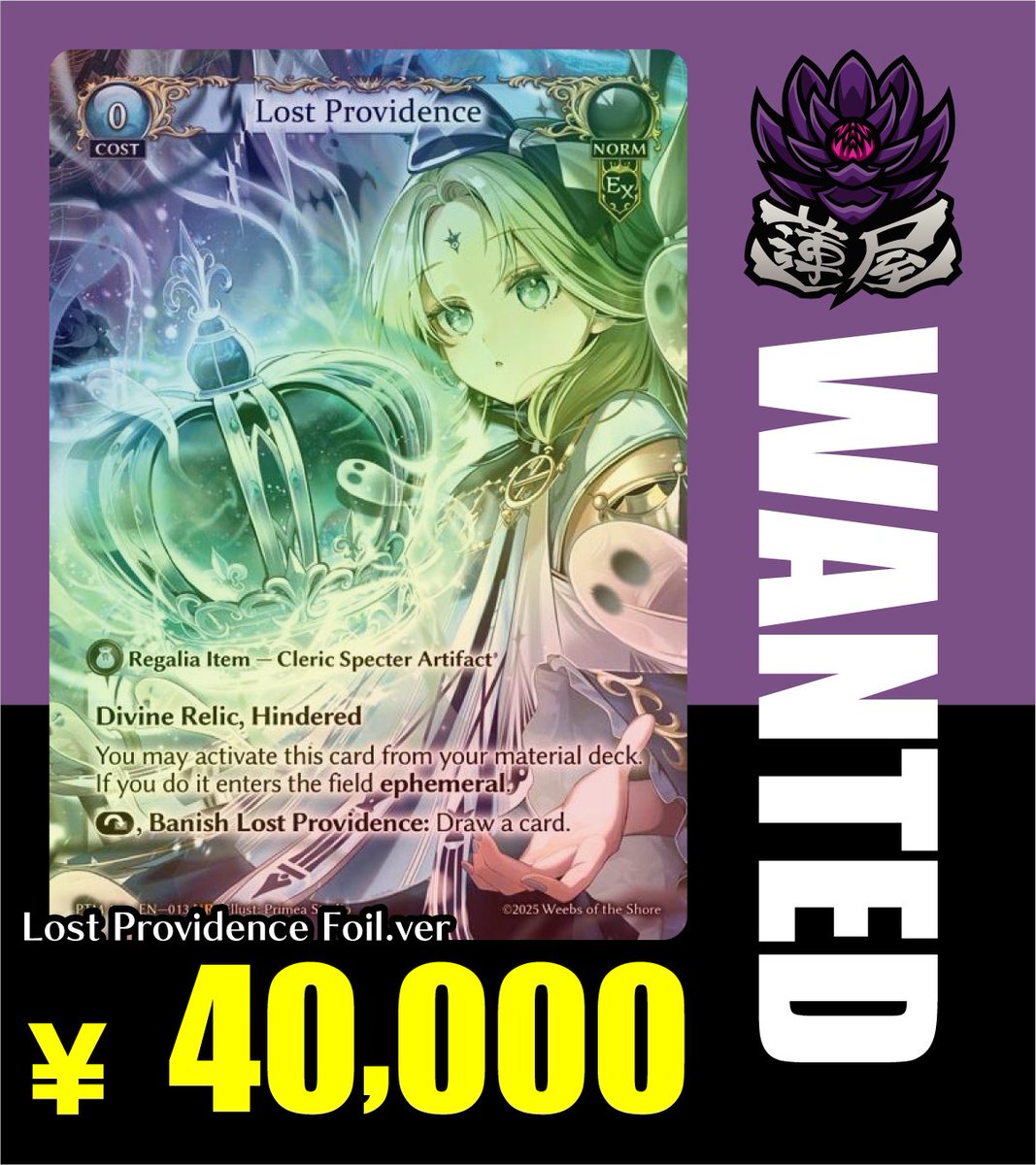 その他 Lost Providence FOIL grand archive その他 Lost Providence