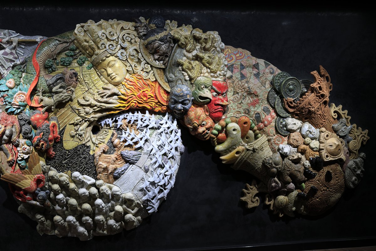 Tokyo 銀座にて 大友克洋さん原画・監修のパブリックアート ＃AKIRA の