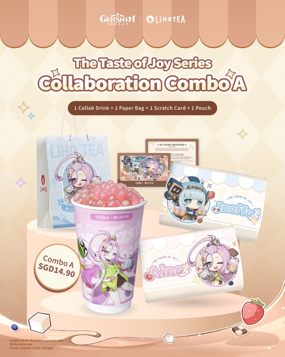 LiHO Singapore』と『原神』のコラボキャンペーンがシンガポールで2025