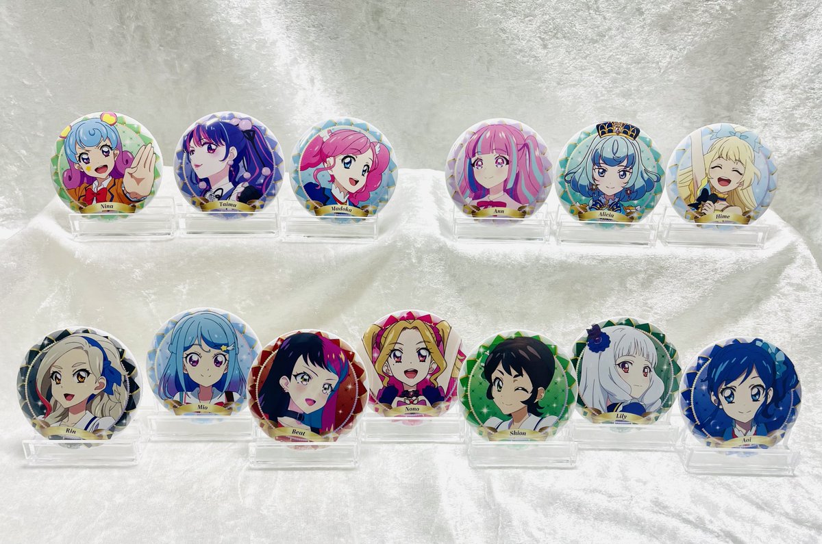 🆕商品情報 📆12/27(土) 発売 🎂バースデー缶バッジ Season＜1～2月