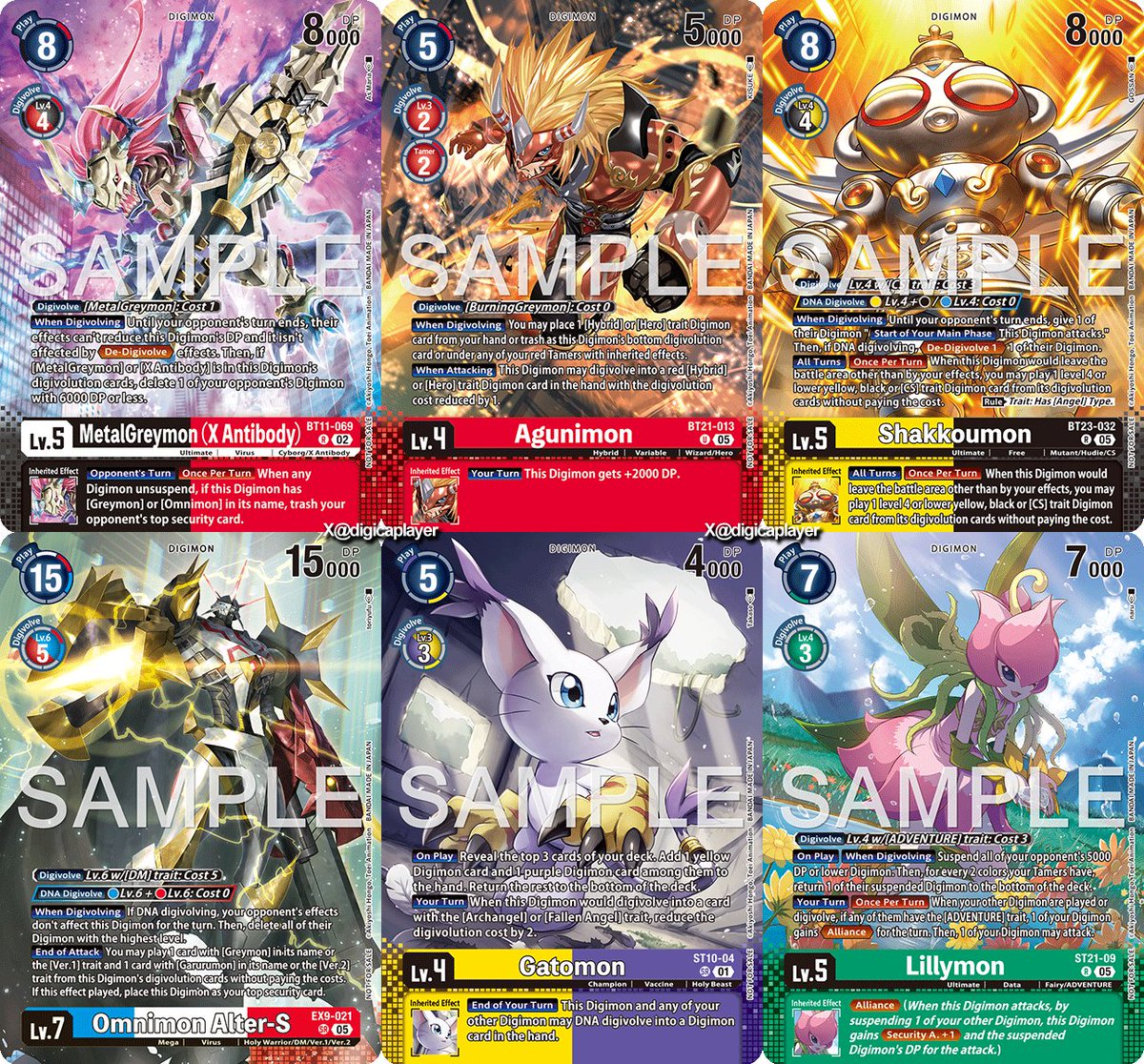 ENG #digimoncardgame Championship 26-27 Season 1 Event Pack 9 英語